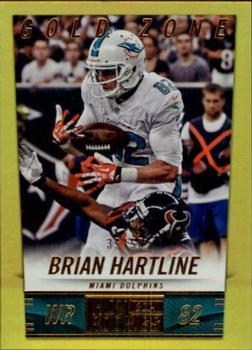 2014 Panini Hot Rookies - Gold Zone #116 Brian Hartline Front