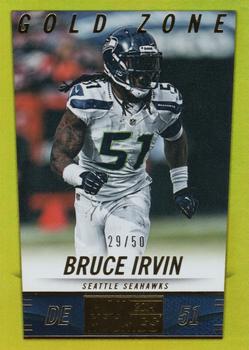 2014 Panini Hot Rookies - Gold Zone #196 Bruce Irvin Front