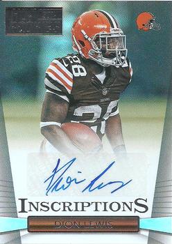 2014 Panini Hot Rookies - Inscriptions #I-DL Dion Lewis Front