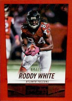 2014 Panini Hot Rookies - Red Zone #10 Roddy White Front