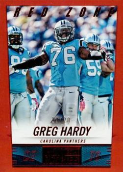 2014 Panini Hot Rookies - Red Zone #31 Greg Hardy Front