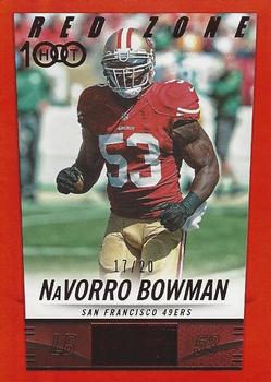 2014 Panini Hot Rookies - Red Zone #284 NaVorro Bowman Front