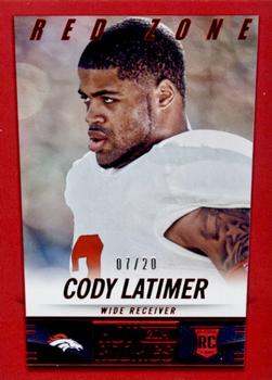 2014 Panini Hot Rookies - Red Zone #353 Cody Latimer Front