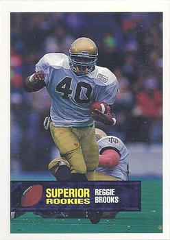 1994 Superior Rookies #3 Reggie Brooks Front