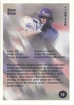 1994 Superior Rookies #12 Steve Shine Back