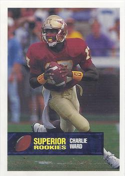 1994 Superior Rookies #17 Charlie Ward Front