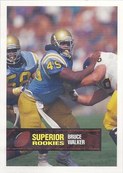 1994 Superior Rookies #28 Bruce Walker Front