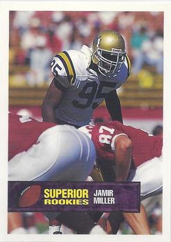 1994 Superior Rookies #29 Jamir Miller Front