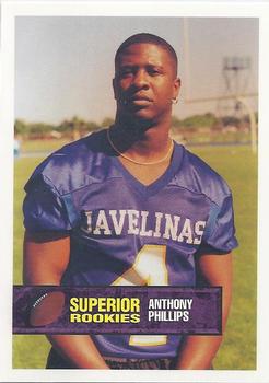 1994 Superior Rookies #32 Anthony Phillips Front