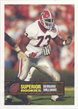 1994 Superior Rookies #37 Bernard Williams Front