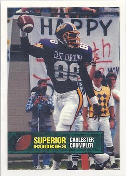 1994 Superior Rookies #38 Carlester Crumpler Front
