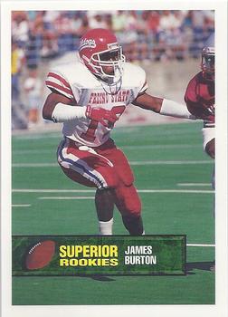1994 Superior Rookies #41 James Burton Front
