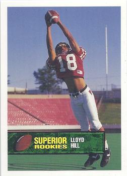 1994 Superior Rookies #42 Lloyd Hill Front