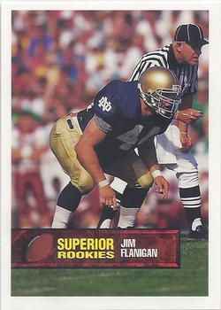 1994 Superior Rookies #44 Jim Flanigan Front
