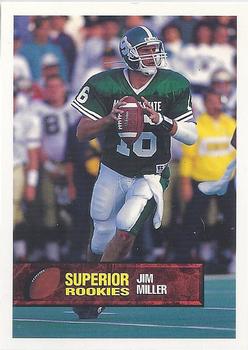 1994 Superior Rookies #56 Jim Miller Front