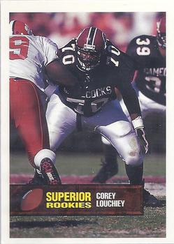 1994 Superior Rookies #64 Corey Louchiey Front