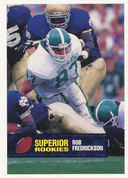 1994 Superior Rookies #66 Rob Fredrickson Front