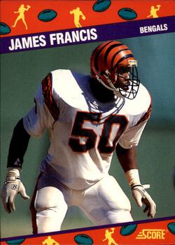 1991 Score 12th National Sports Collectors Convention #7 James Francis Front