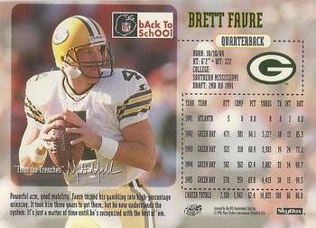 1996 NFL Properties Back to School #NNO Brett Favre Back