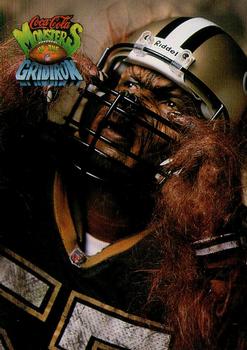 1993 Coca-Cola Monsters of the Gridiron #15 Rickey Jackson Front