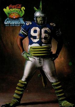 1993 Coca-Cola Monsters of the Gridiron #18 Cortez Kennedy Front