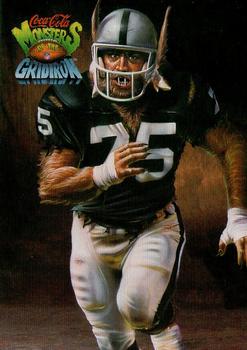 1993 Coca-Cola Monsters of the Gridiron #19 Howie Long Front
