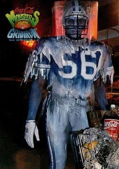1993 Coca-Cola Monsters of the Gridiron #26 Pat Swilling Front