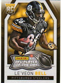 2013 Panini NFL Player of the Day #6 Le'Veon Bell Front