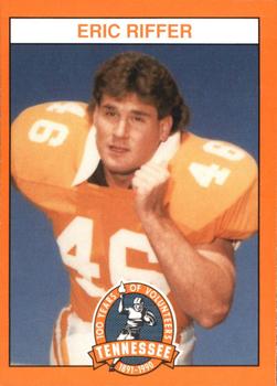 1990 Tennessee Volunteers Centennial #46 Eric Riffer Front