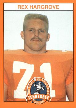 1990 Tennessee Volunteers Centennial #71 Rex Hargrove Front