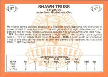 1990 Tennessee Volunteers Centennial #97 Shawn Truss Back