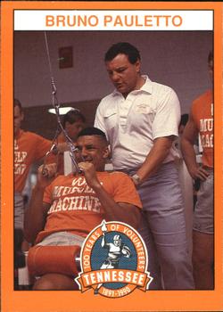 1990 Tennessee Volunteers Centennial #113 Bruno Pauletto Front