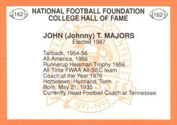1990 Tennessee Volunteers Centennial #162 Johnny Majors Back
