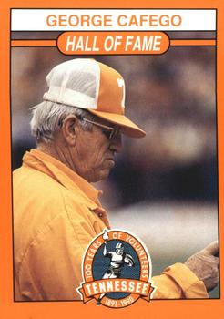 1990 Tennessee Volunteers Centennial #166 George Cafego Front