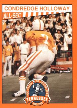 1990 Tennessee Volunteers Centennial #184 Condredge Holloway Front