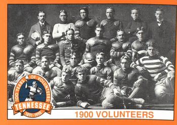 1990 Tennessee Volunteers Centennial #206 1900 Volunteers Front