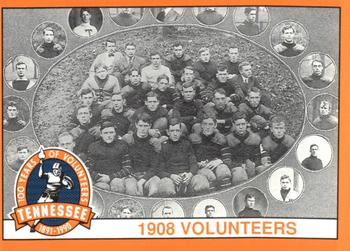 1990 Tennessee Volunteers Centennial #212 1908 Volunteers Front
