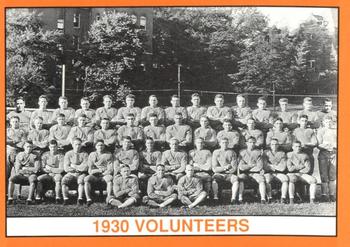 1990 Tennessee Volunteers Centennial #214 1930 Volunteers Front