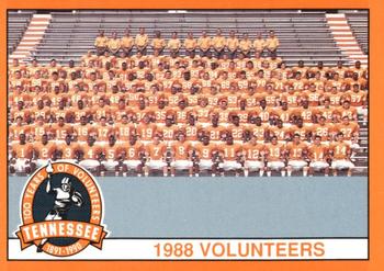 1990 Tennessee Volunteers Centennial #228 1988 Volunteers Front