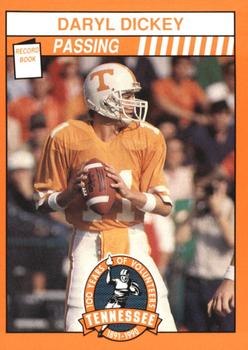 1990 Tennessee Volunteers Centennial #274 Daryl Dickey Front
