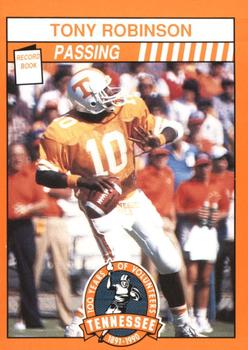 1990 Tennessee Volunteers Centennial #278 Tony Robinson Front