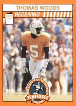 1990 Tennessee Volunteers Centennial #282 Thomas Woods Front