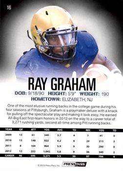 2013 Press Pass - Gold #16 Ray Graham Back