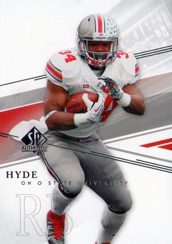2014 SP Authentic #103 Carlos Hyde Front