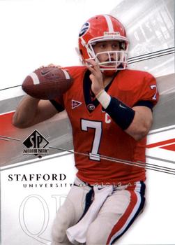 2014 SP Authentic #137 Matthew Stafford Front