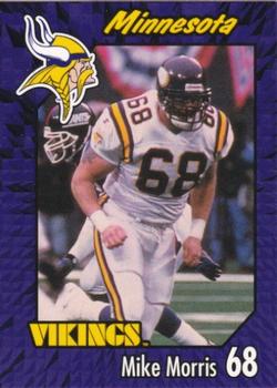 1999 Burger King Minnesota Vikings #5 Mike Morris Front