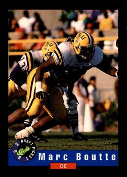 1992 Classic Blister #32 Marc Boutte Front