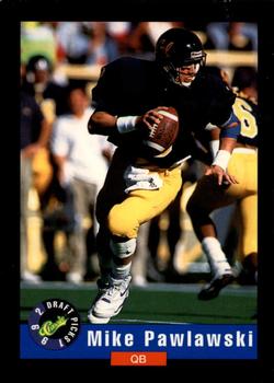 1992 Classic Blister #36 Mike Pawlawski Front