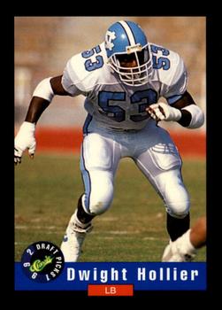 1992 Classic Blister #44 Dwight Hollier Front