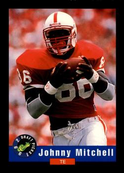 1992 Classic Blister #55 Johnny Mitchell Front